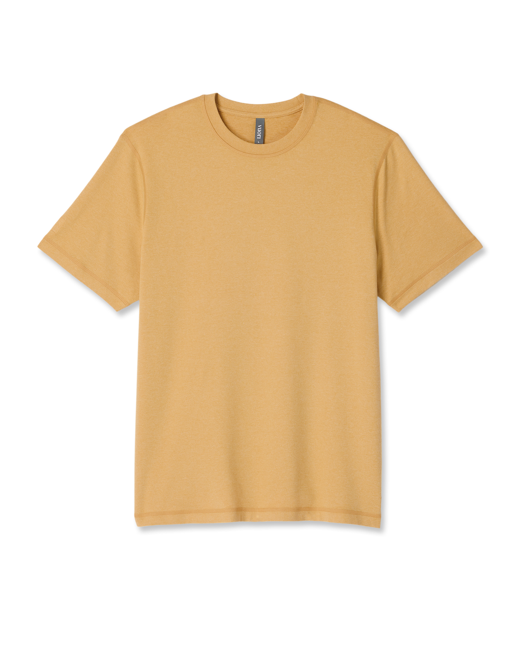 Short Sleeve Ponto Performance Tee | Brass Heather