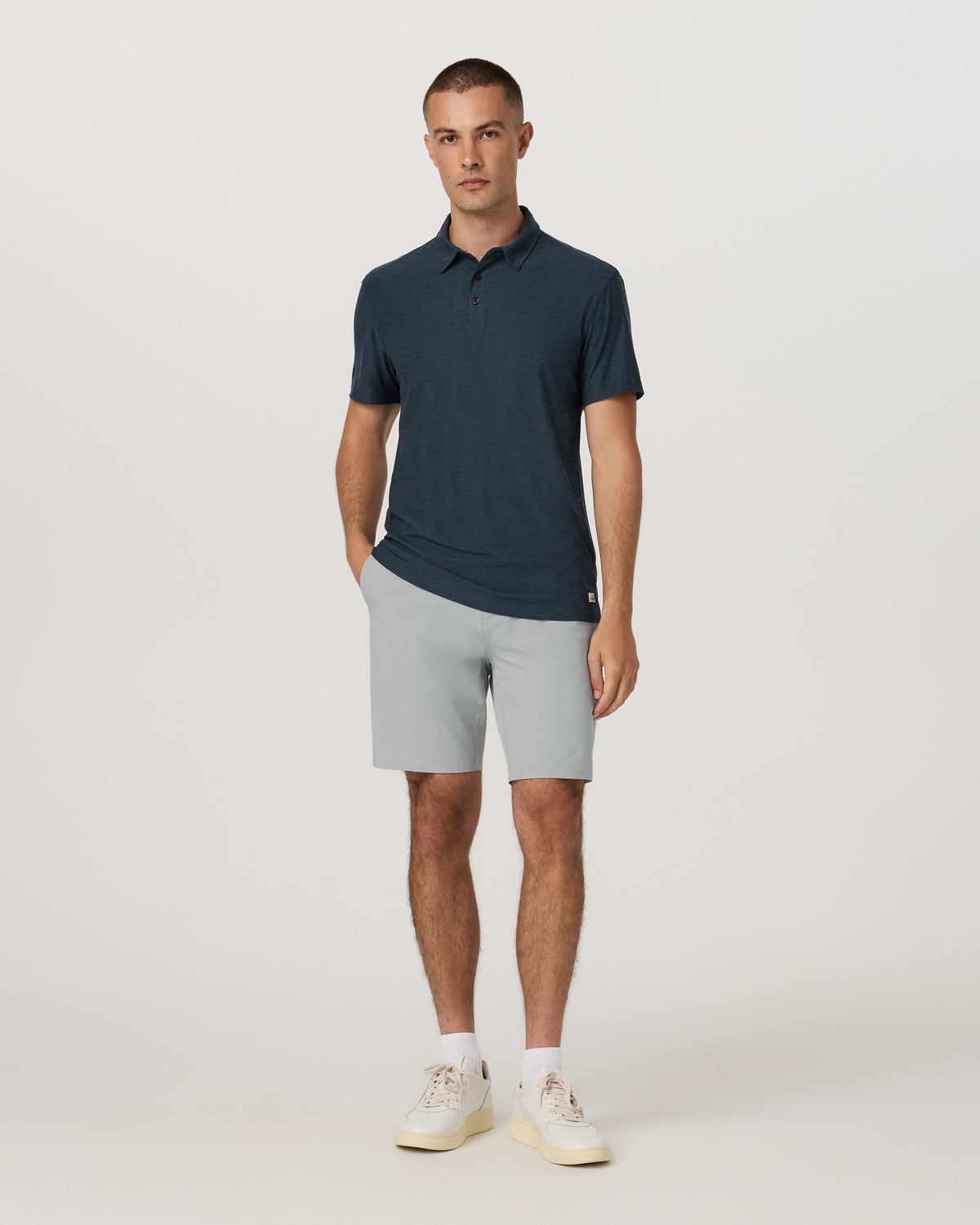 Strato Tech Polo | Navy Heather