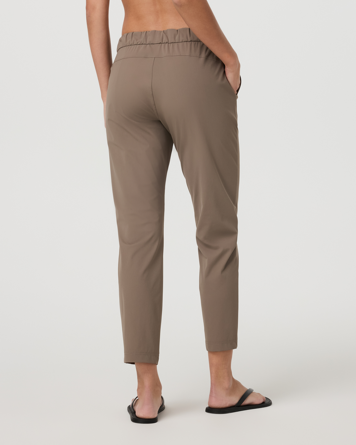 Miles Ankle Pant | Smokey Taupe