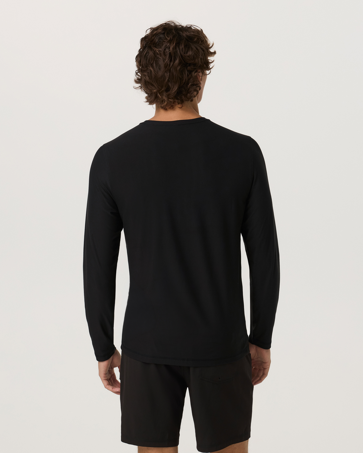 Long Sleeve Strato Tech Tee | Black