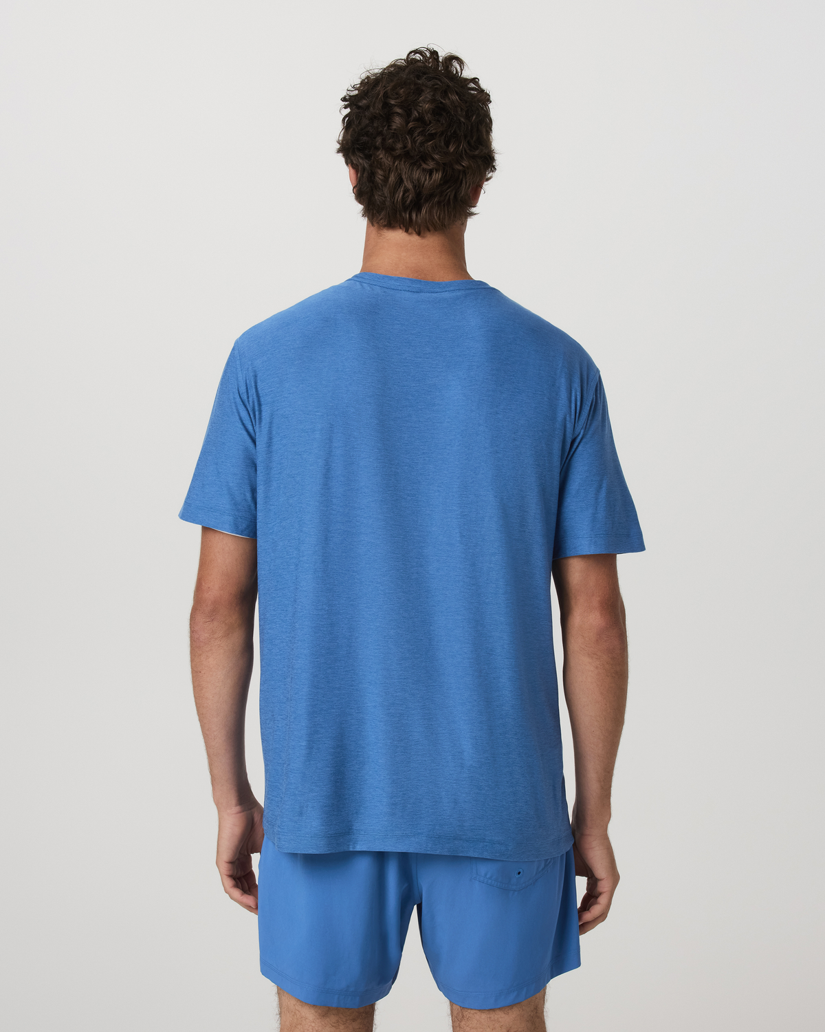 Strato Tech Tee | Court Blue Heather