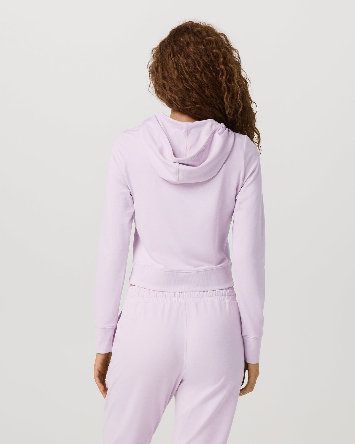 Halo Mini Full Zip Hoodie | Lilac Breeze Heather