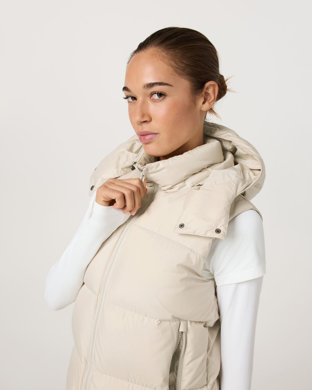 Alta Down Vest | Bone