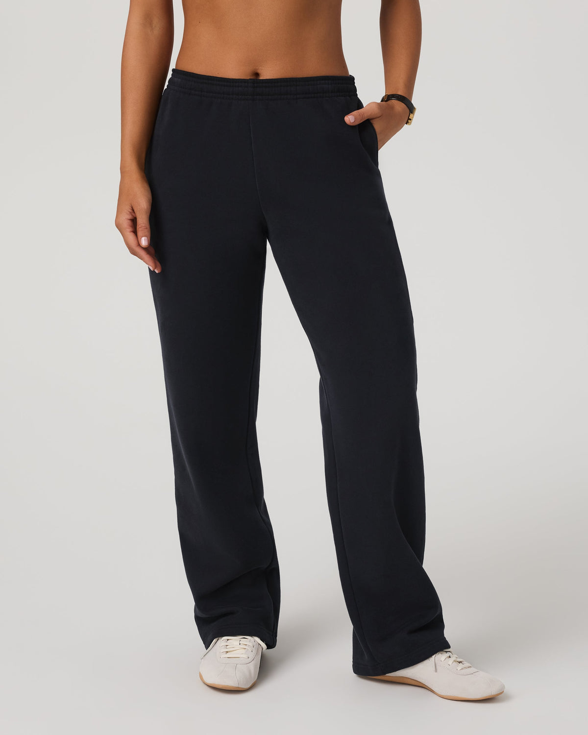 Restore Straight Leg Sweatpant | Washed Black