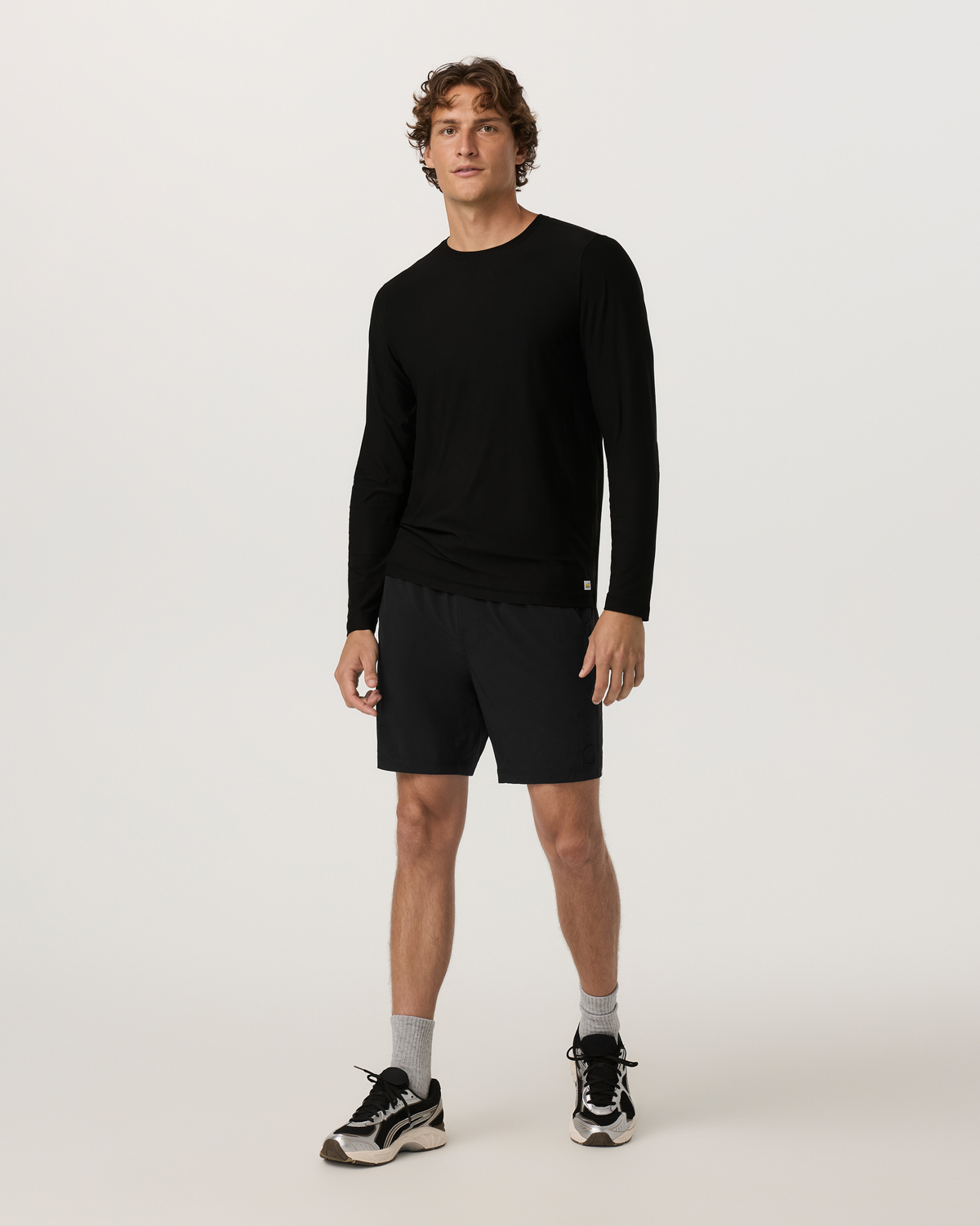 Long Sleeve Strato Tech Tee | Black
