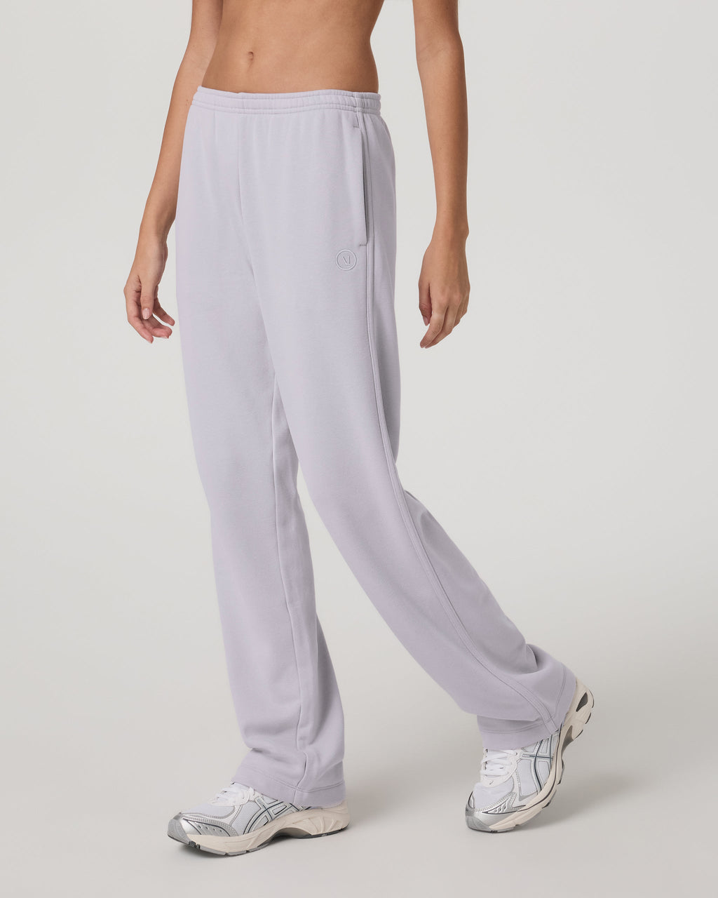 Sedona Straight Leg Sweatpant | Lavender Ice