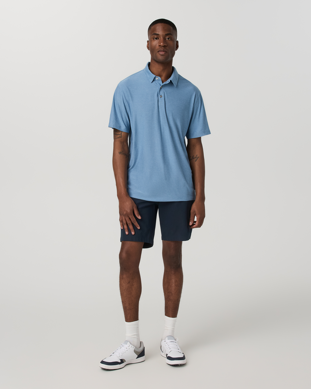Strato Tech Polo | Salty Air Heather