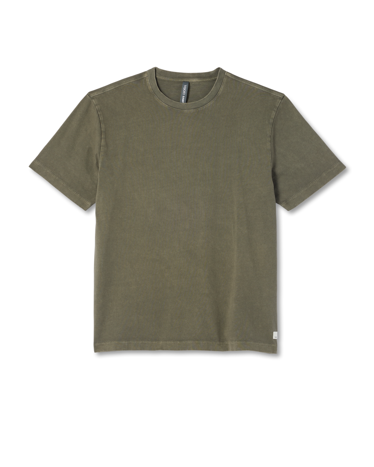 Short Sleeve Vuori Heavyweight Cotton Tee - Relaxed Fit | Oregano Garment Dye
