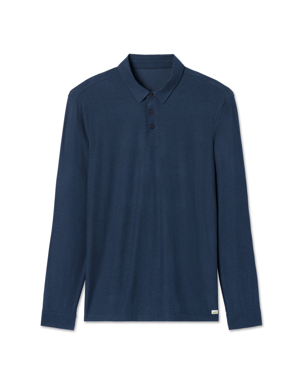 Long Sleeve Strato Tech Polo | Navy Heather