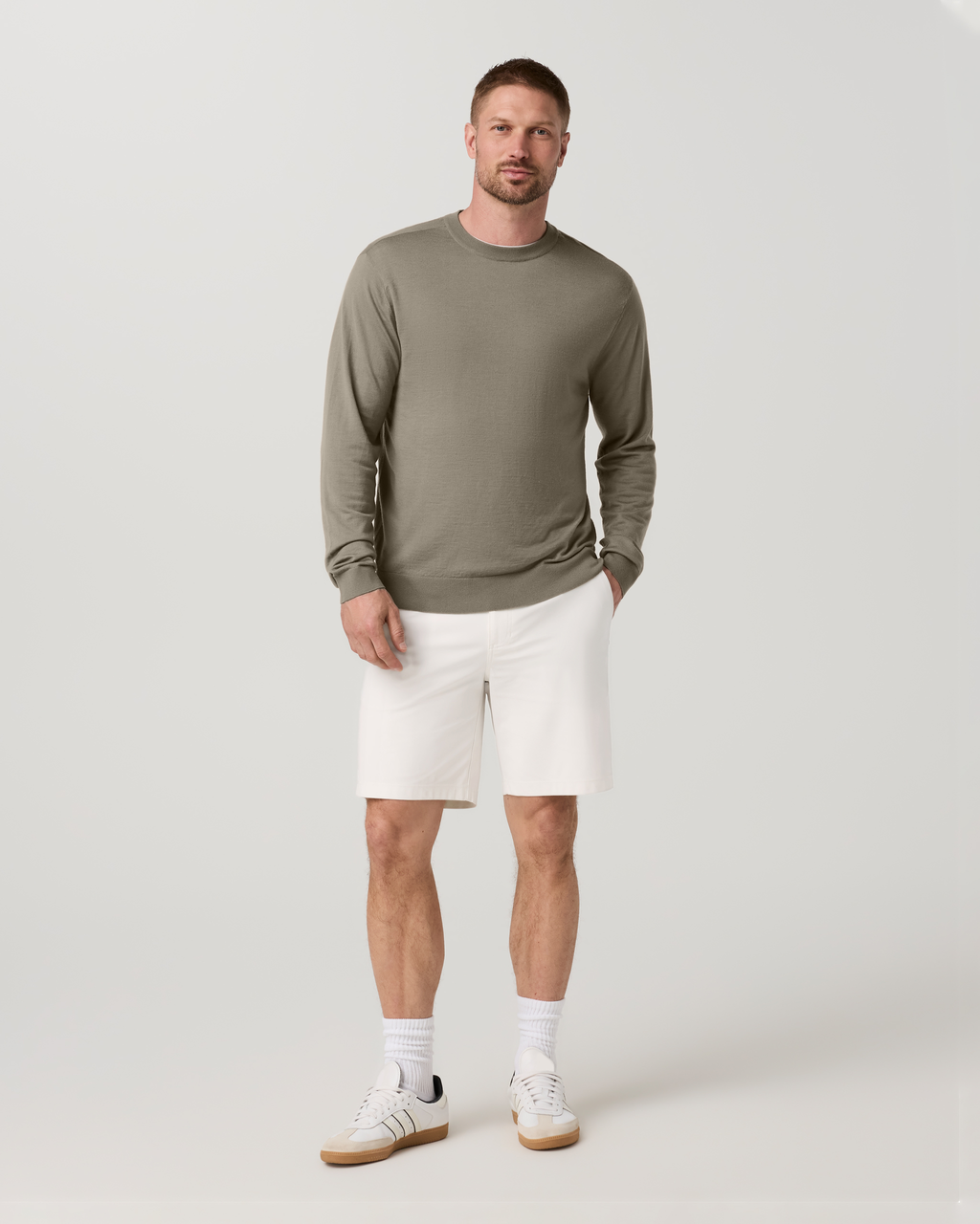 Vuori Meta™ Short 8" | Ivory