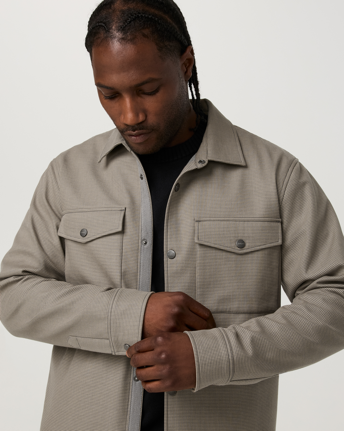 Range Shirt Jacket 2.0 | Trench Houndstooth