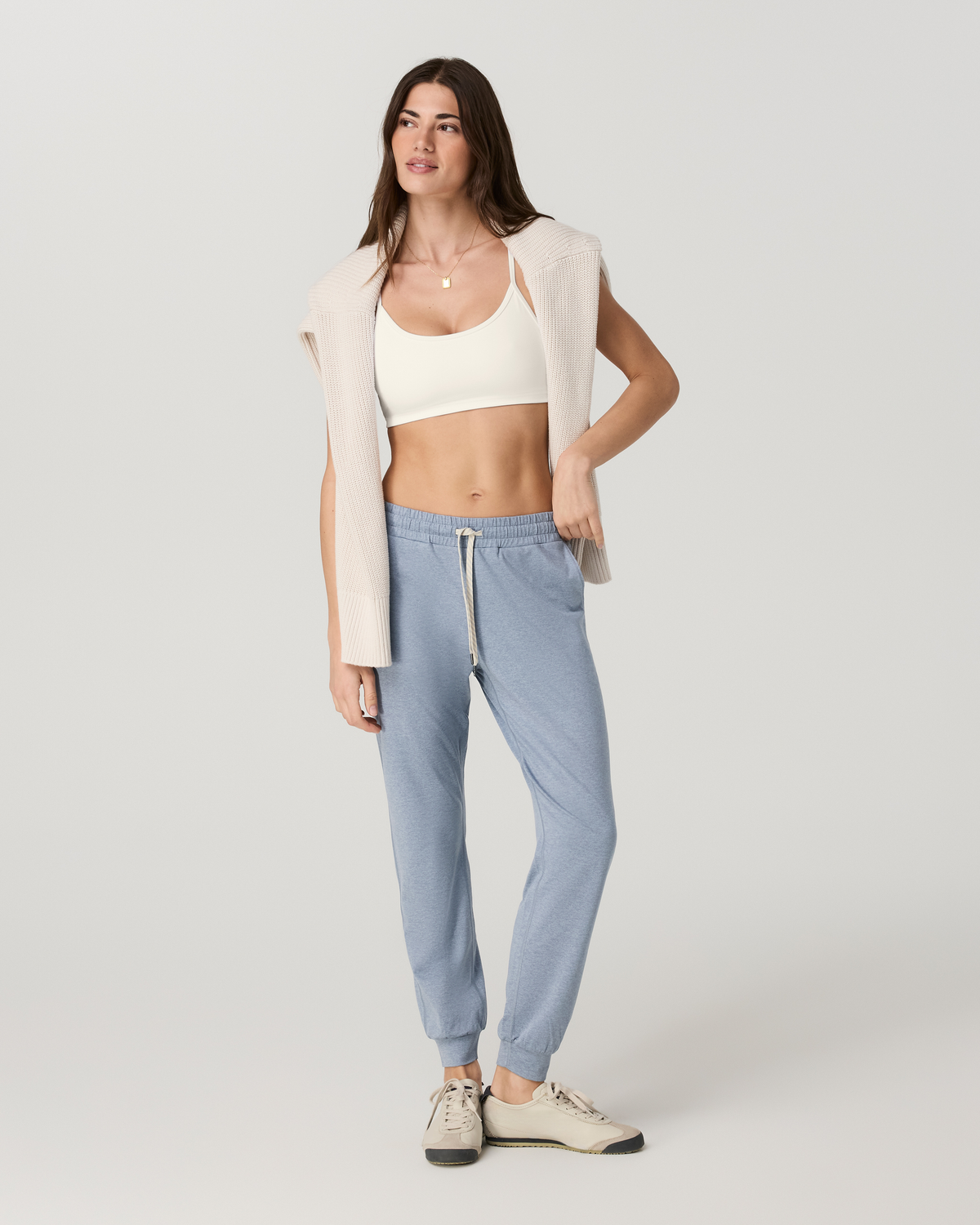 Performance Jogger - Long | Coastal Fog Heather