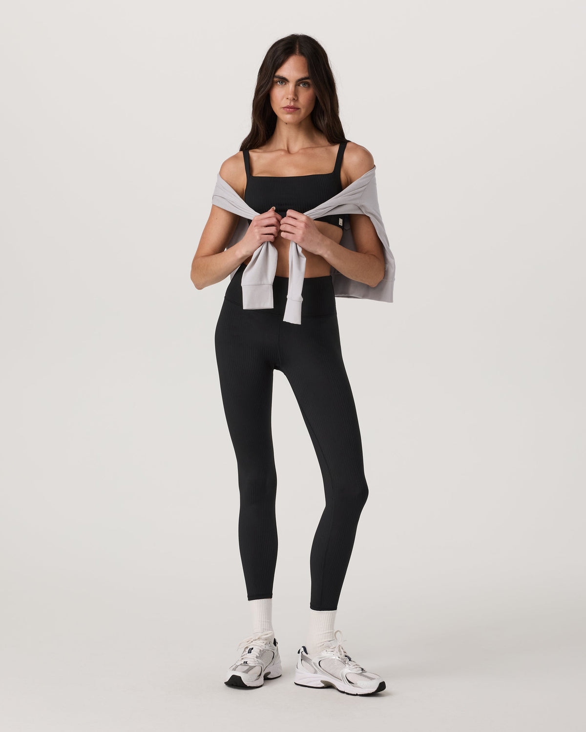 Inversion Rib Bra | Black