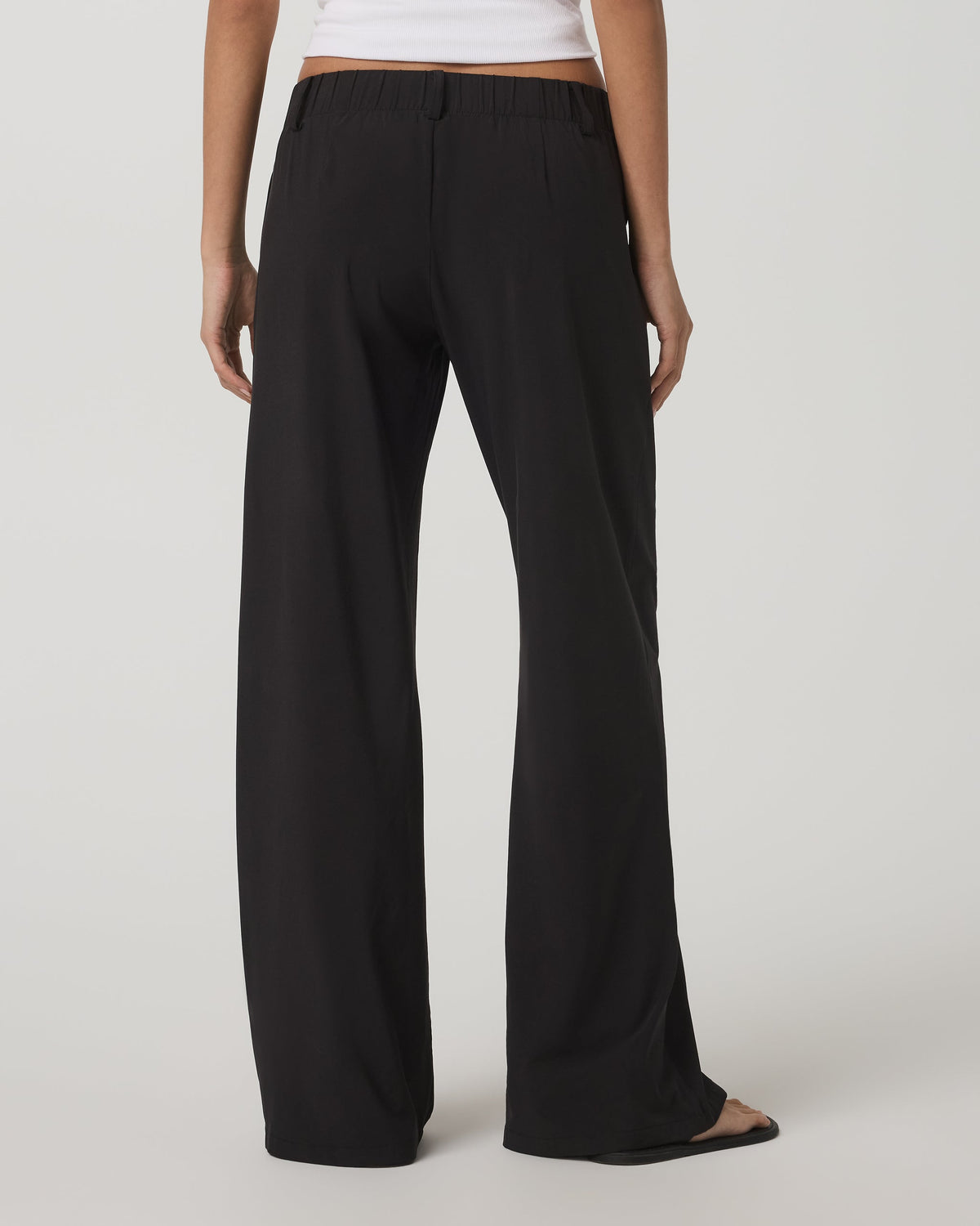 Villa Wideleg Trouser - Short | Black