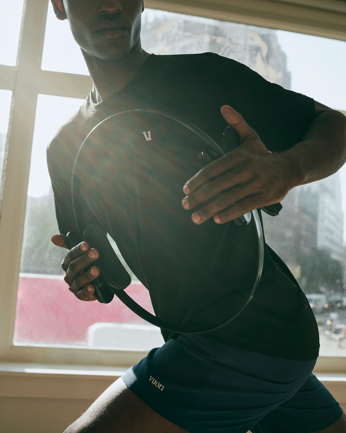 Short Sleeve Clearview Seamless Tee | Black