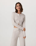 Halo Cardigan 2.0 | Ecru Heather