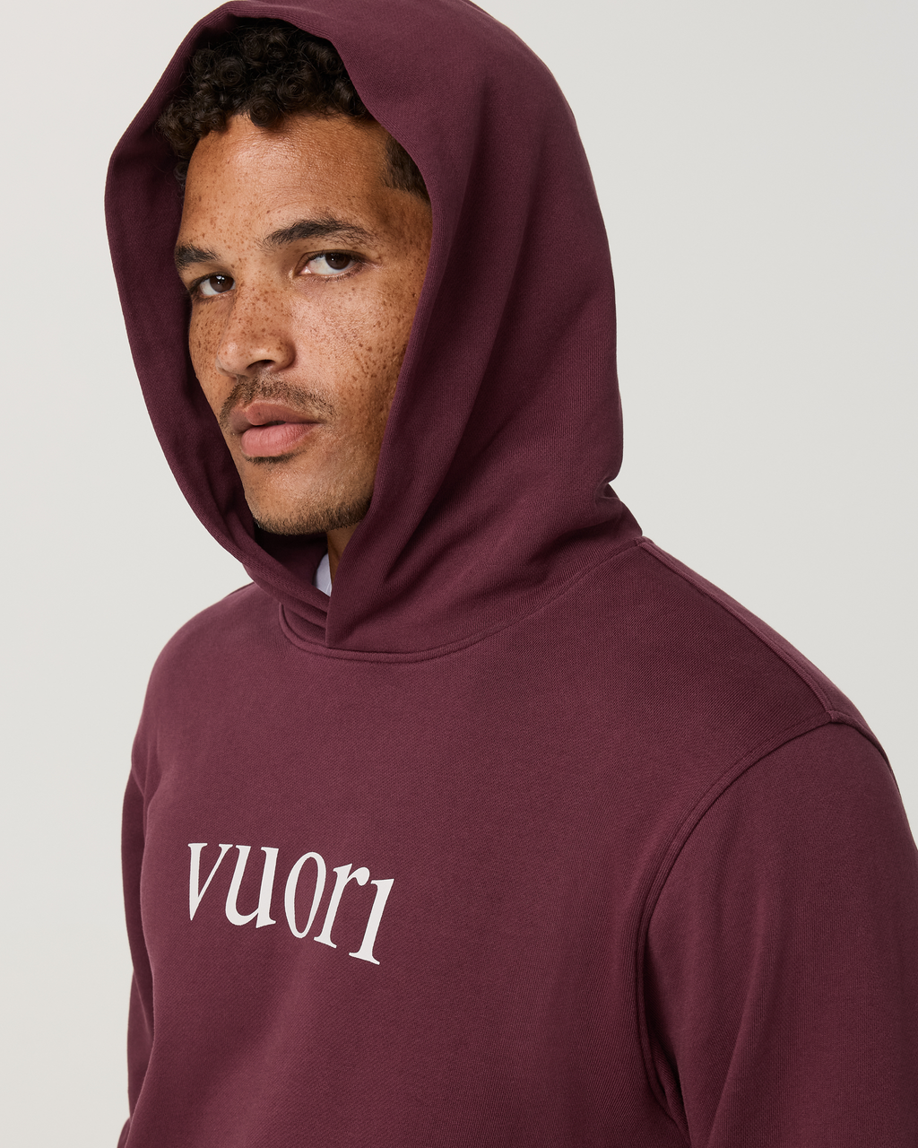 Vuori Logo Hoodie | Fig