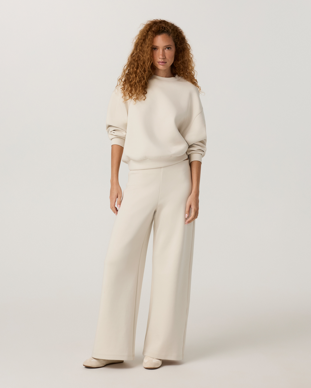 Women's Vuori Galaxy Crew | Bone