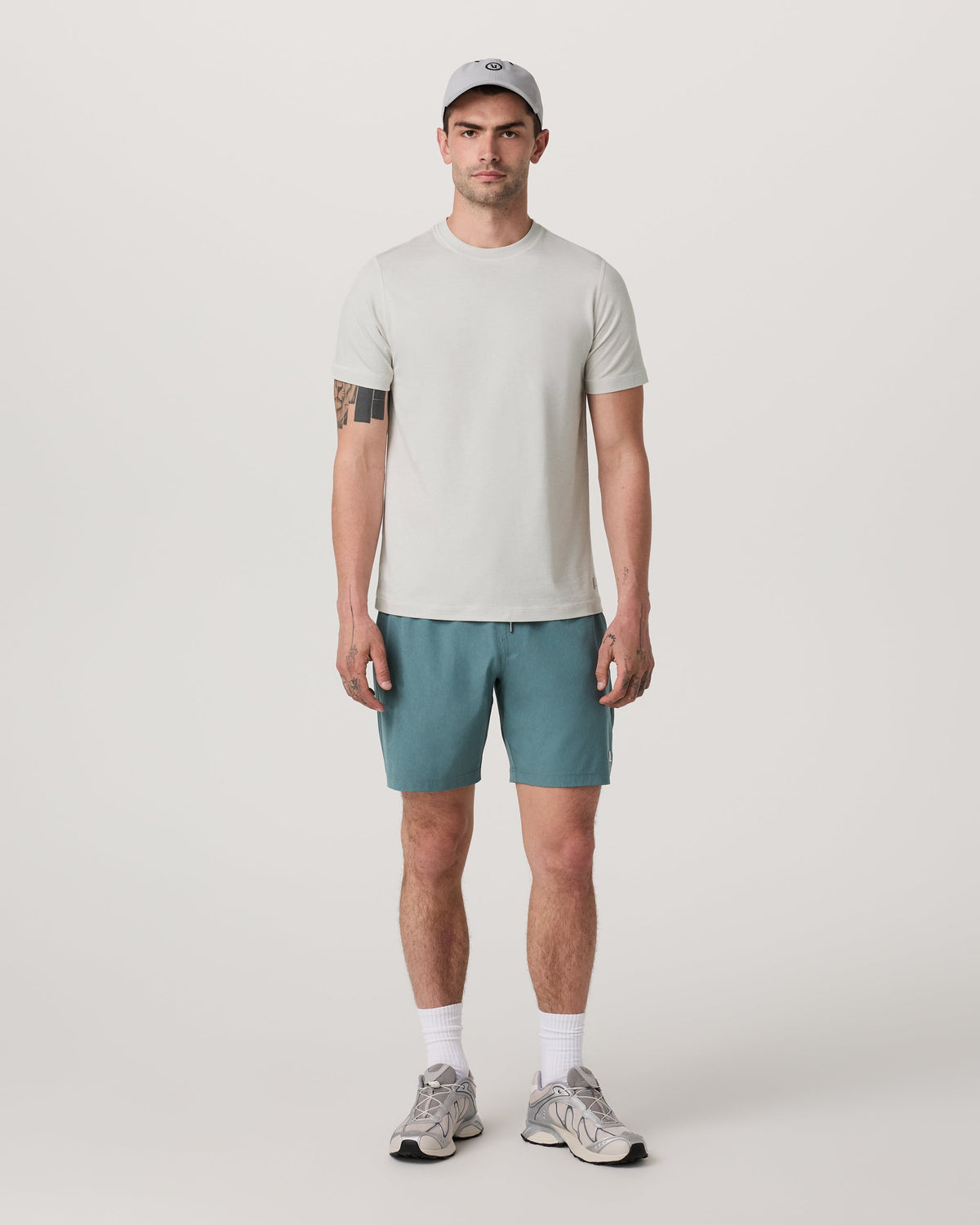 Short Sleeve Ponto Performance Tee | Salt Heather