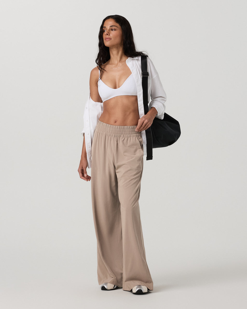Villa Wideleg Pant - Short | Sorrel Brown