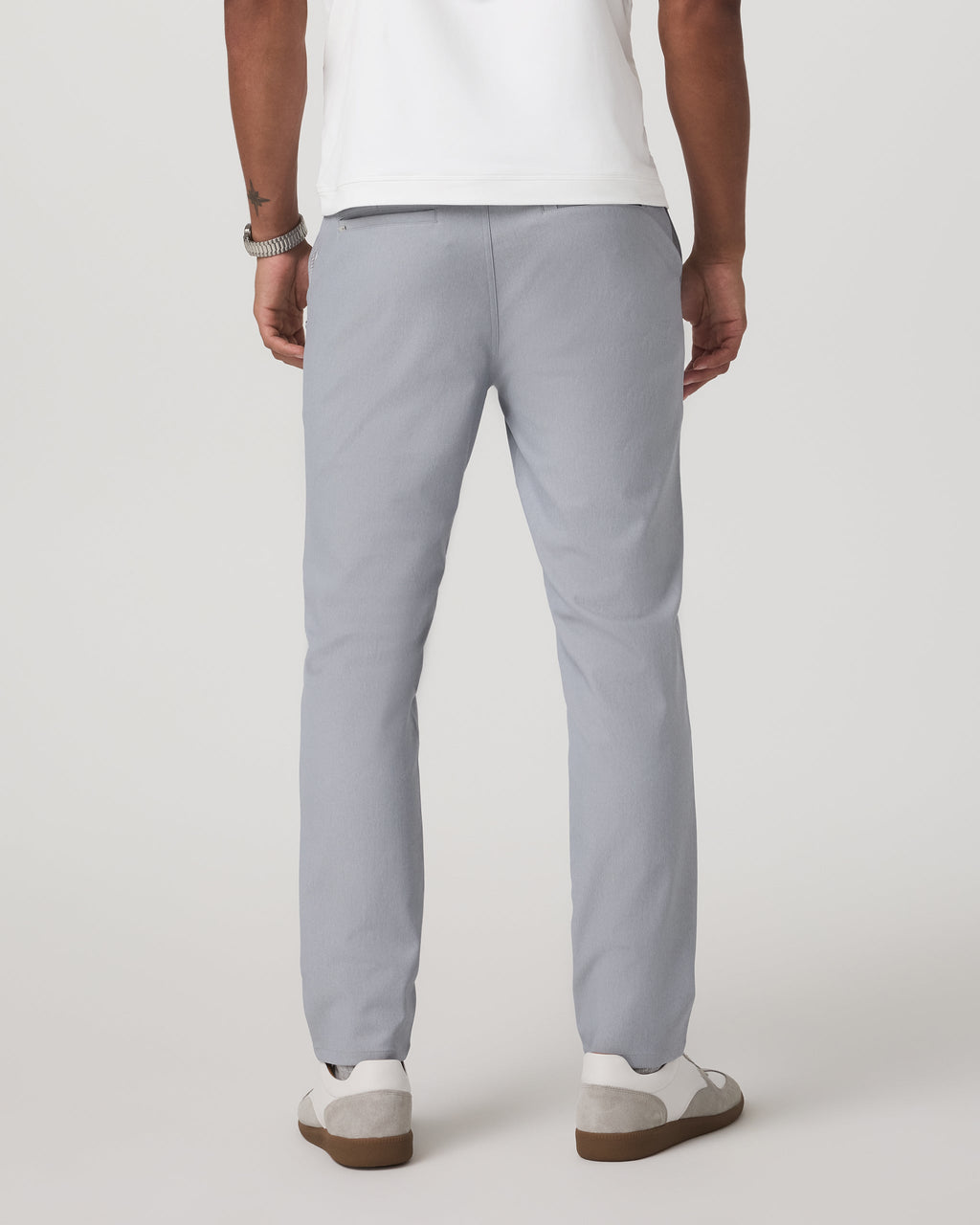 Cascade Tech Chino Pant Athletic Slim Fit 30" | Heather Grey