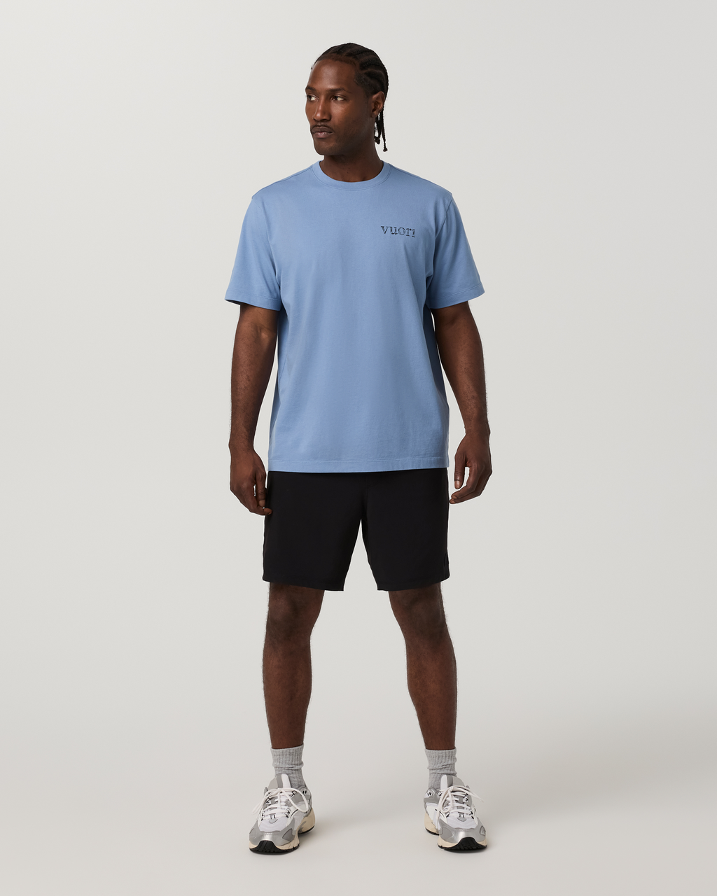 Short Sleeve Heavyweight Cotton Graphic Tee | Isle Blue