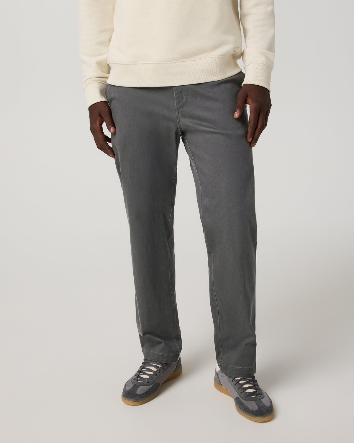 Fletcher Chino Pant Classic Fit 30" | Dark Pewter