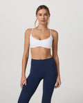Vuori AllTheFeels™ Strappy Back Bra | White