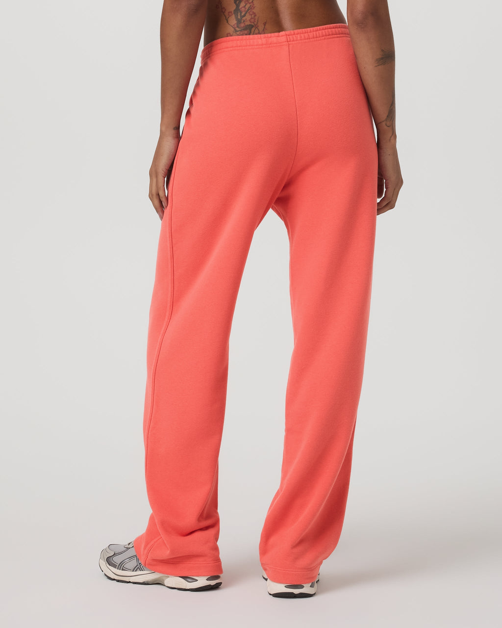 Sedona Straight Leg Sweatpant | Bright Coral