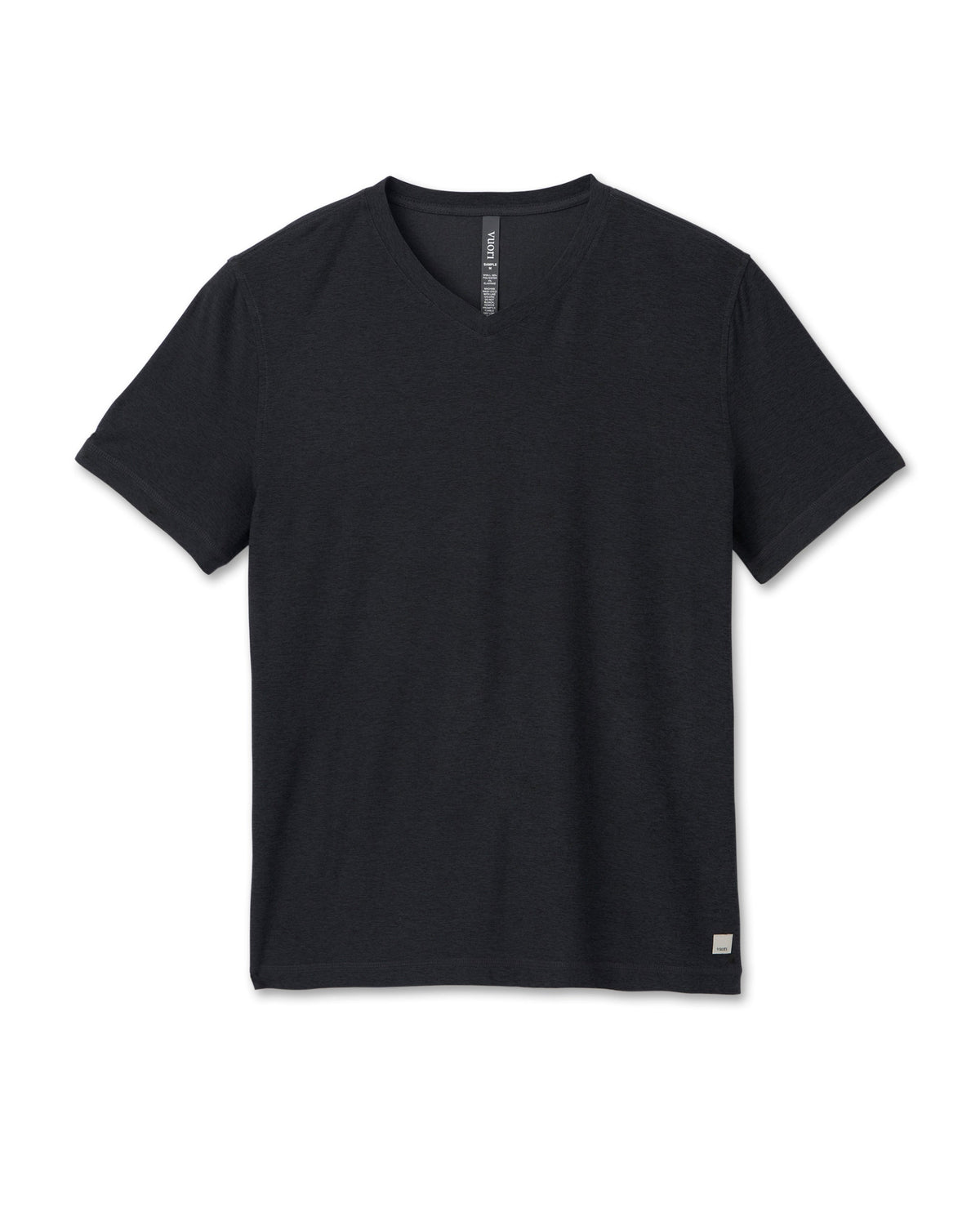 Strato Tech V-Neck Tee | Charcoal Heather