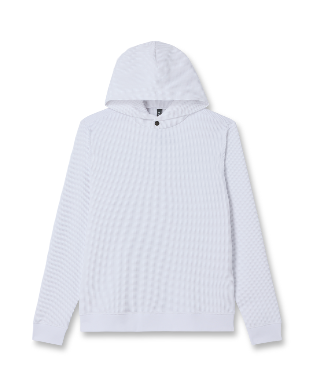 Tech Waffle Pullover Hoodie | White