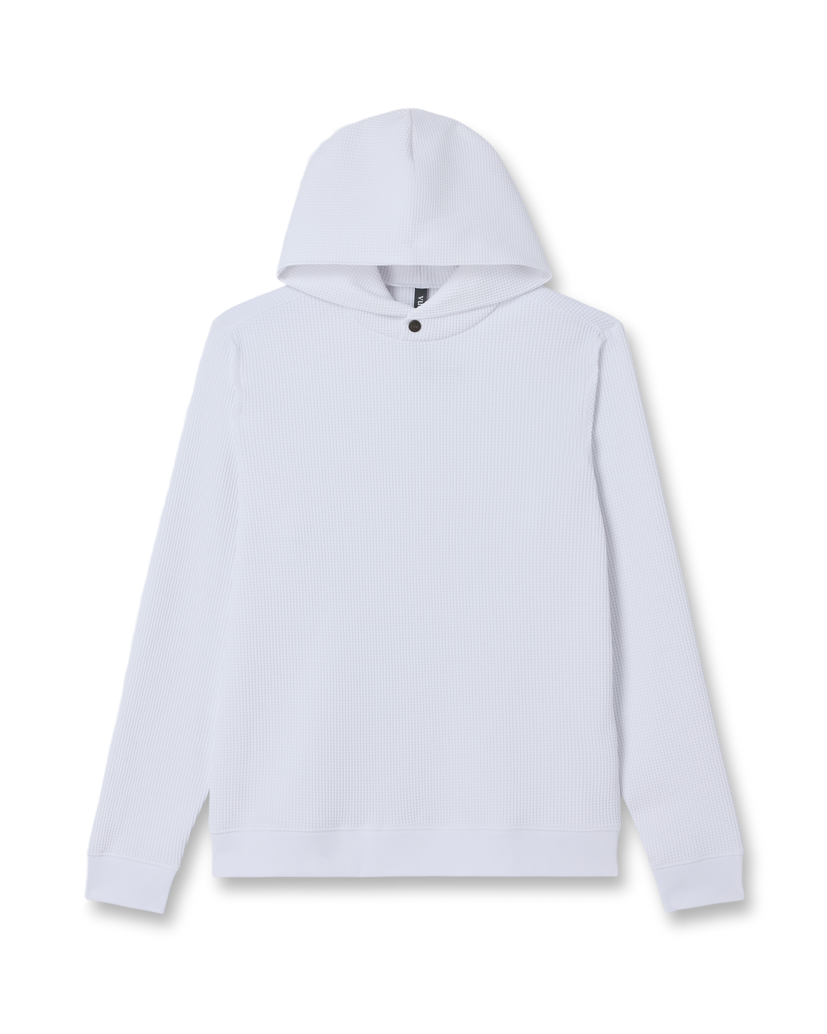 Tech Waffle Pullover Hoodie | White