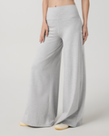 Halo Easy Wideleg Pant - Short | Pale Grey Heather