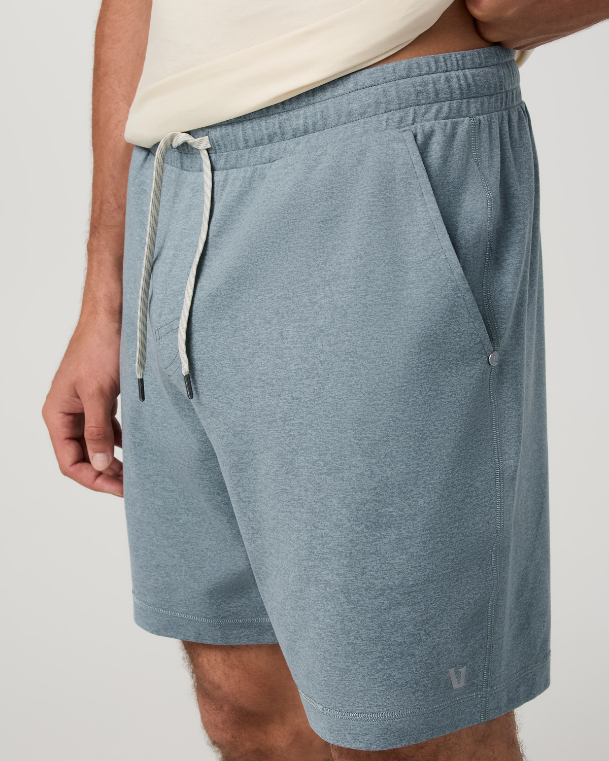 Ponto Performance Short 7" | Foggy Blue Heather