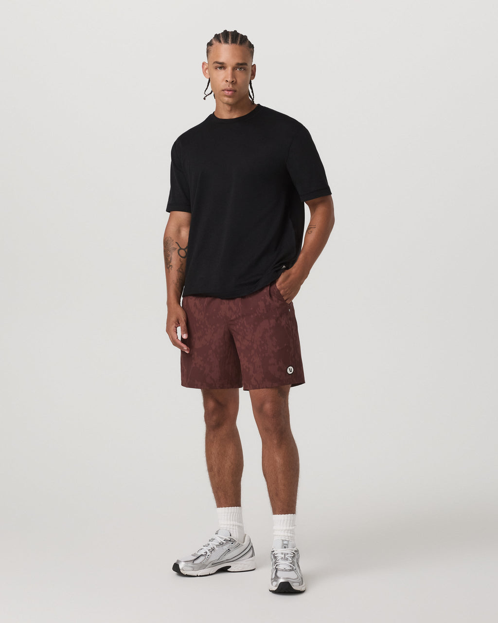 Kore Short Lined 7" | Dark Burnt Sienna Earth