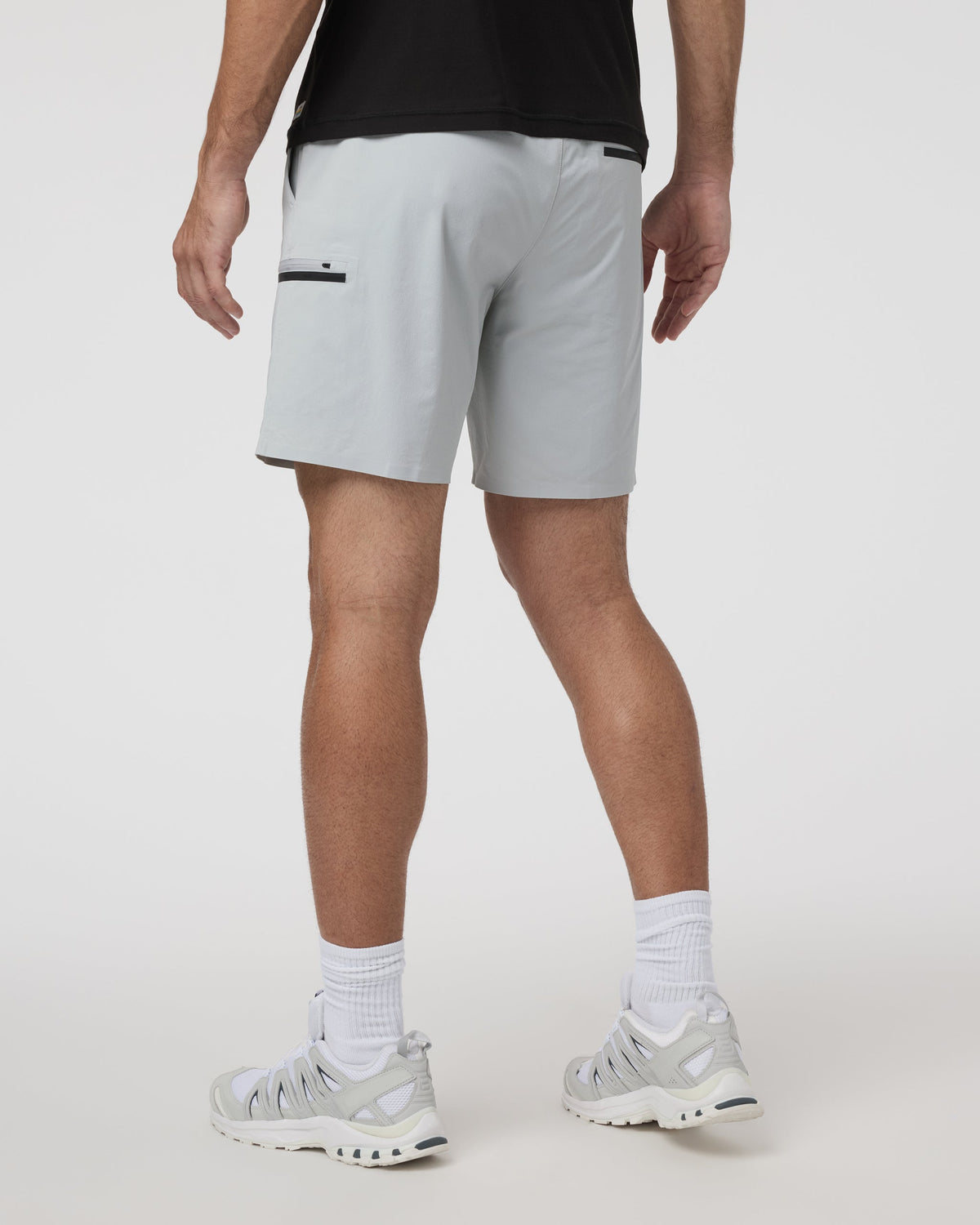 Grafton Short Lined 7" | Sky Grey