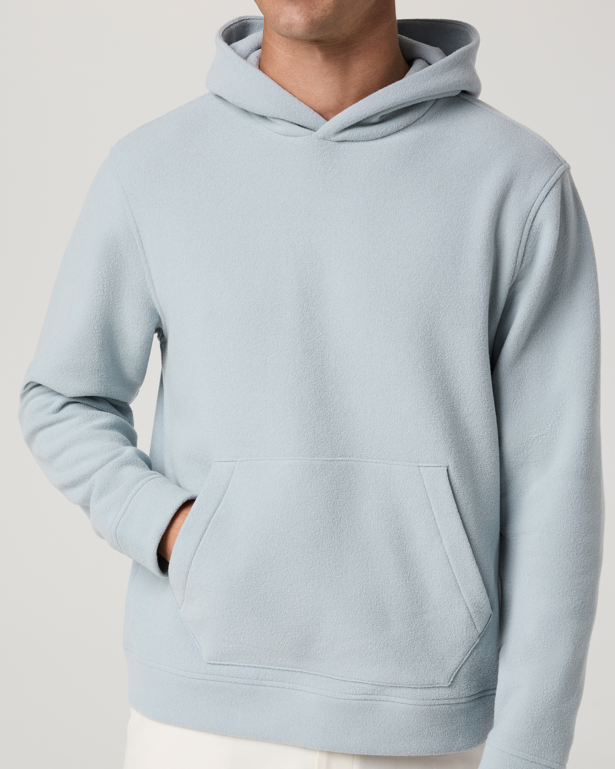 Beach Fleece Pullover Hoodie | Raindrop Heather