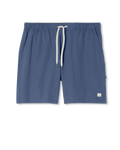 Banks Session Short Unlined 7" | Azure Linen Texture