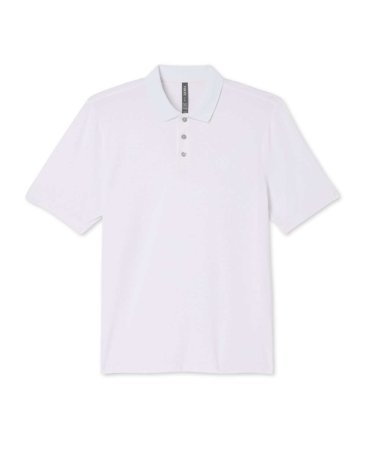 Short Sleeve Gamepoint Polo 2.0 | White Non Tipped