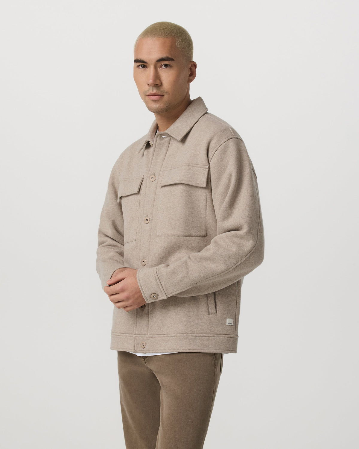 Seaside Shirt Jacket | Acorn Heather