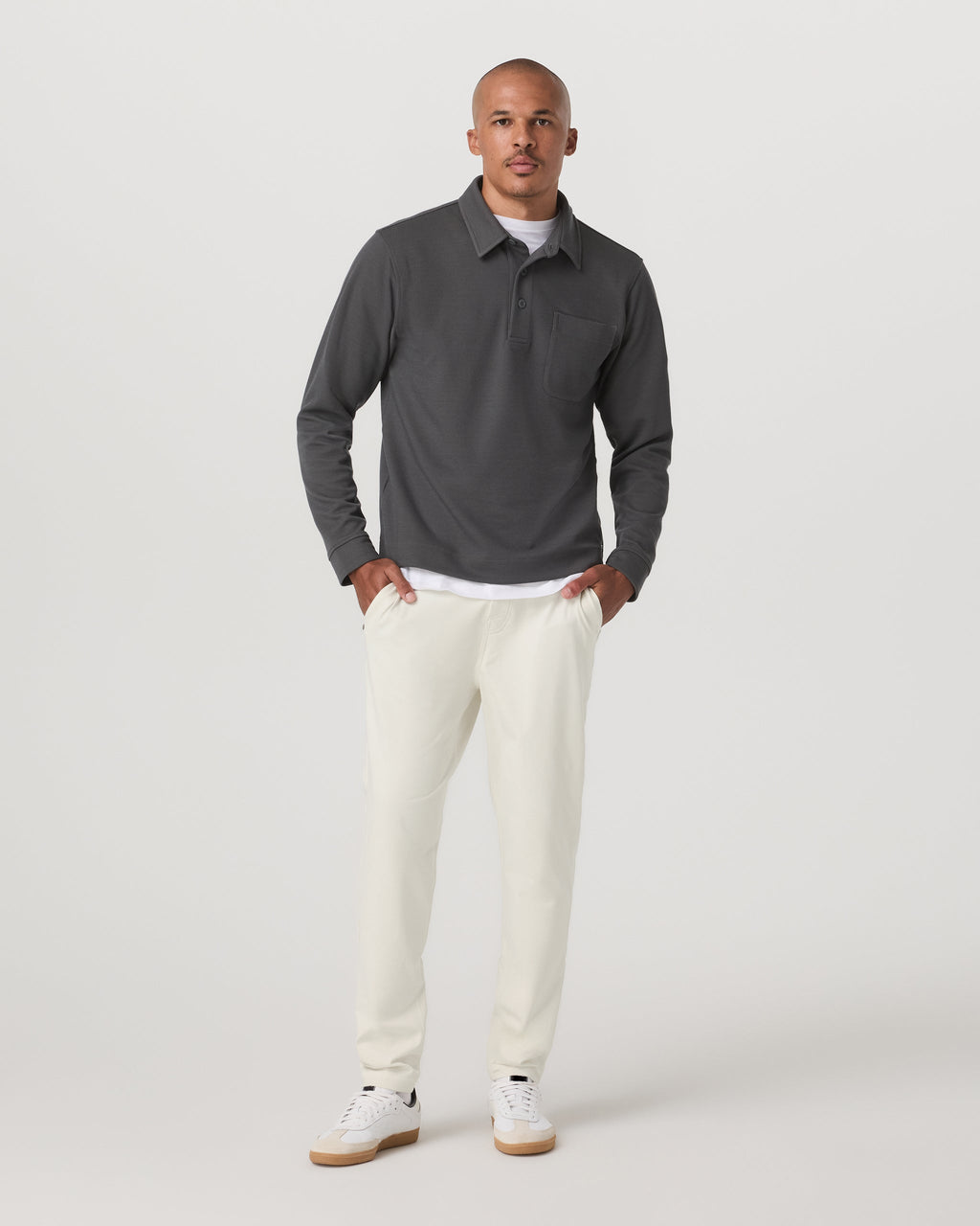 Coronado Pant 30" | Ivory Heather