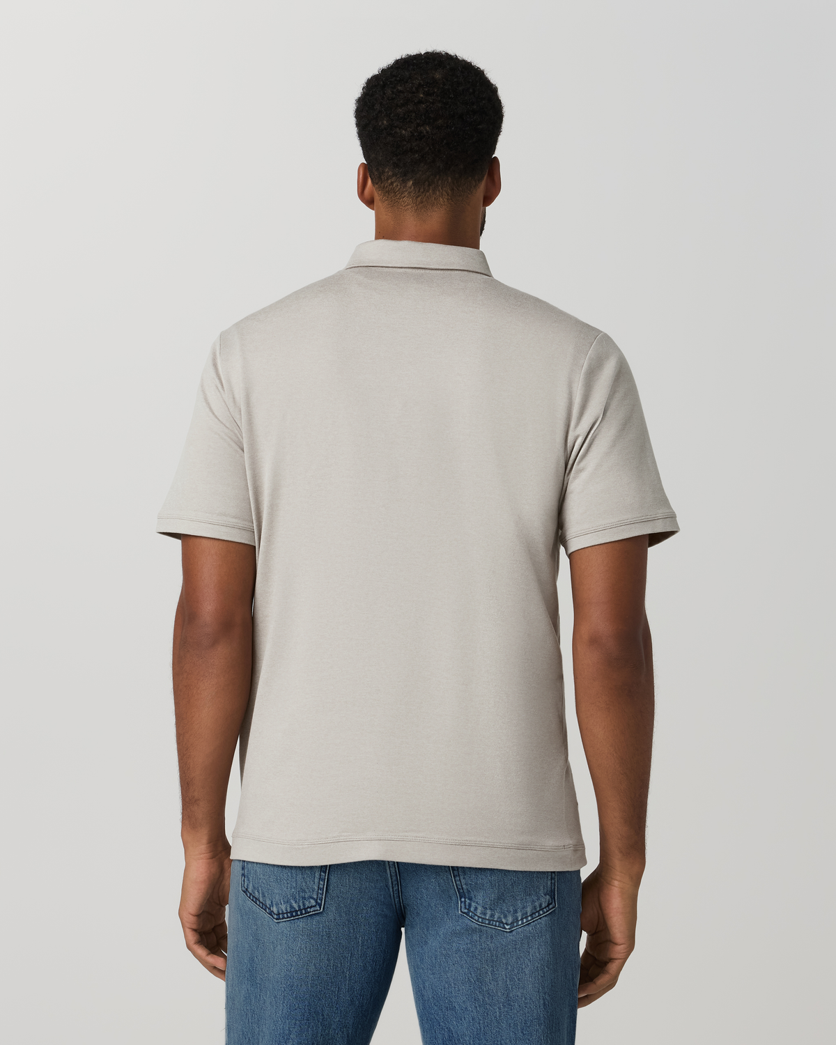 Short Sleeve Ponto Performance Polo | Dark Salt Heather
