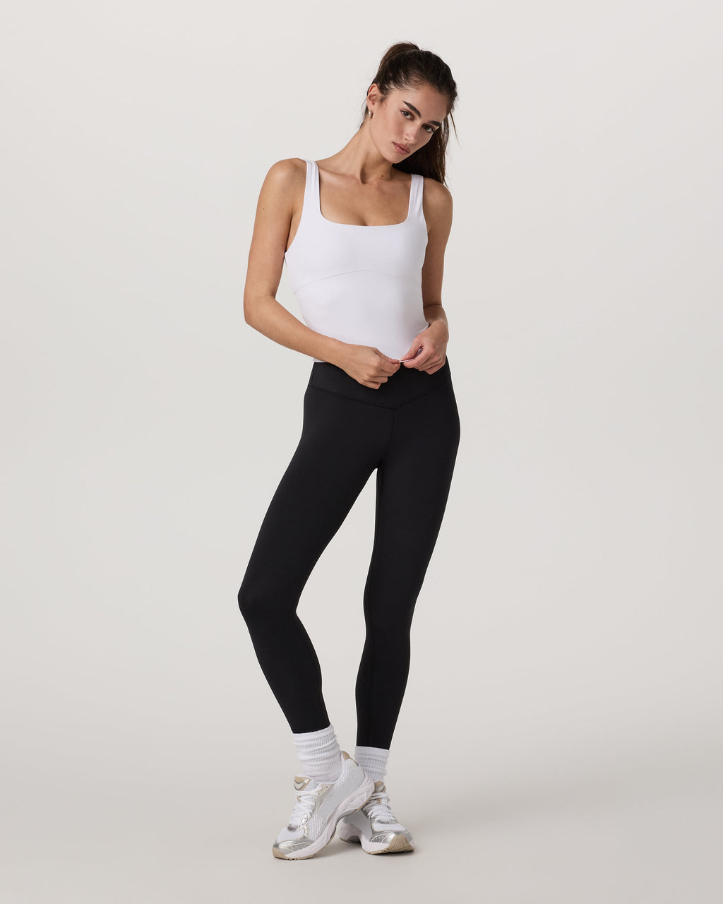 Vuori AllTheForm™ Support Tank | White