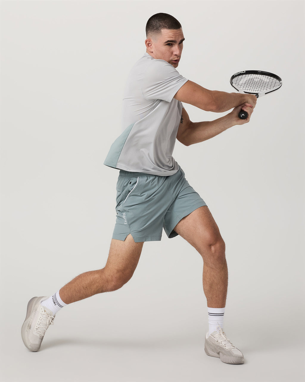 Short Sleeve Viewpoint Performance Tee 2.0 Pro | Sky Grey Pro