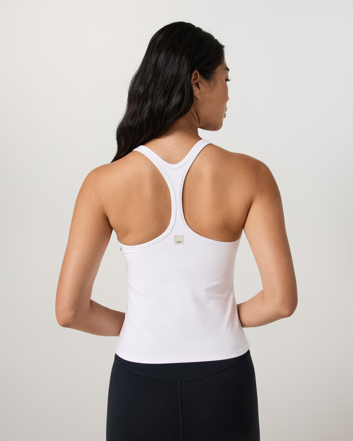 Vuori AllTheFeels™ Racerback Tank | White