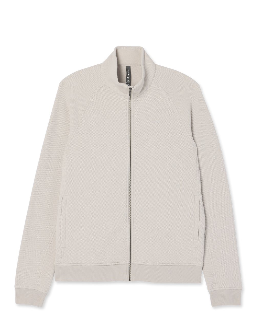 Pique Fleece Track Jacket | Grey Mist