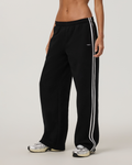 Restore Straight Leg Track Sweatpant-Short | Black