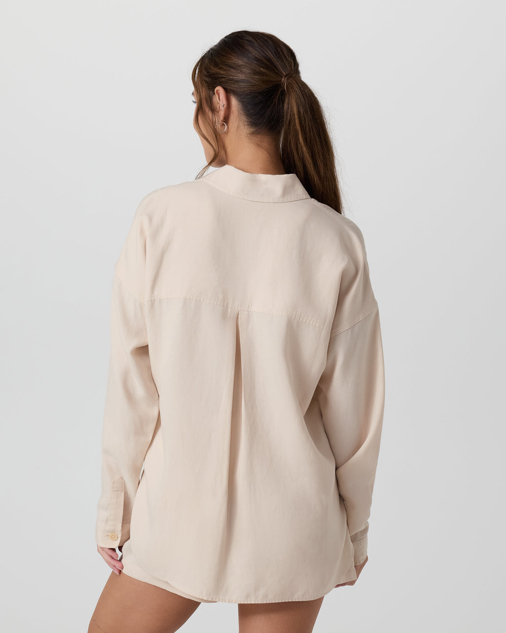 Trestles Twill Button Up | Sand Dollar