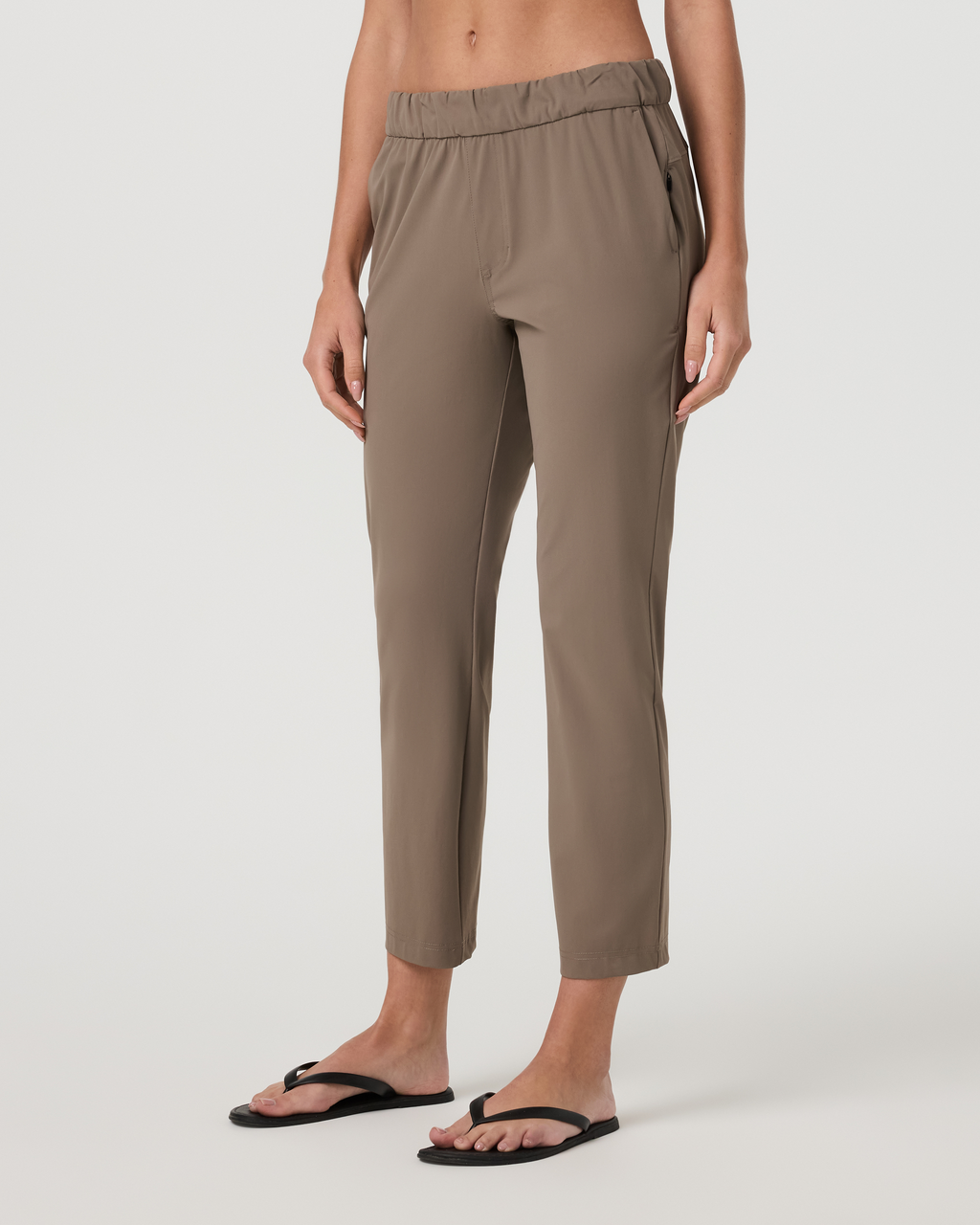 Miles Ankle Pant | Smokey Taupe