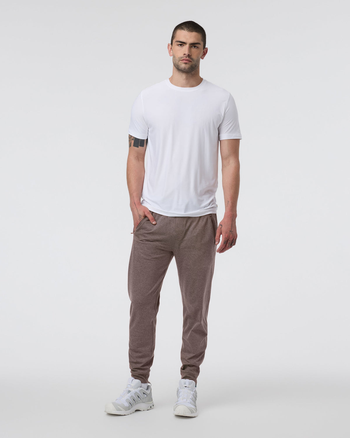 Ponto Performance Jogger 28" | Chia Heather